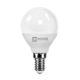 Лампа сд LED-ШАР-VC 6Вт 230В Е14 6500К 540Лм IN HOME